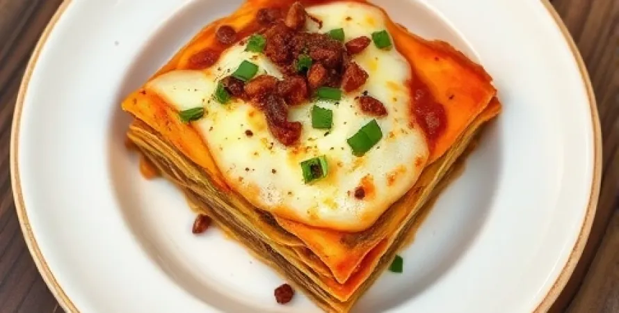 Lasagnes au Chili