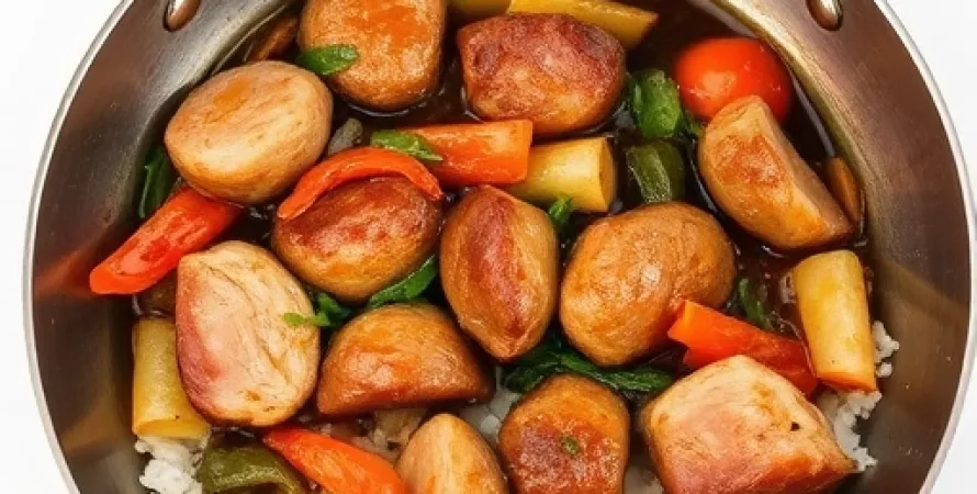 Pork au wok