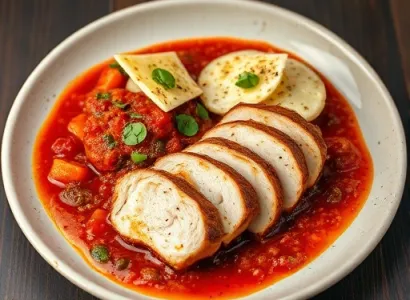Poulet farcis au fromage italien