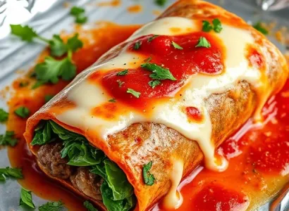 Rouleau de viande à la mozzarella
