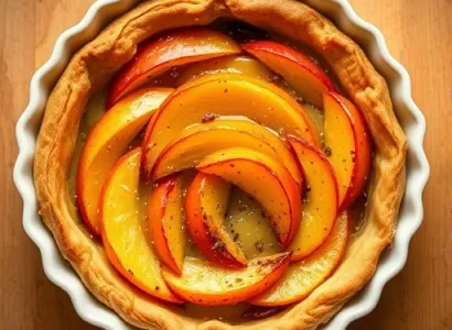 Tarte aux pommes pour un