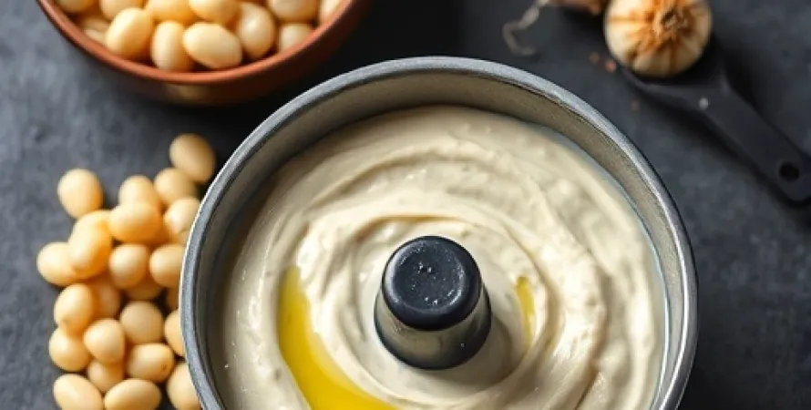 Aioli de haricots blancs vegan