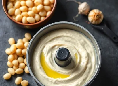 Aioli de haricots blancs vegan