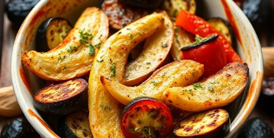 Gratin de gombos à la turque