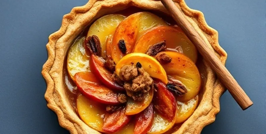 Tarte aux pommes vegan