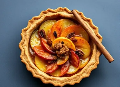 Tarte aux pommes vegan