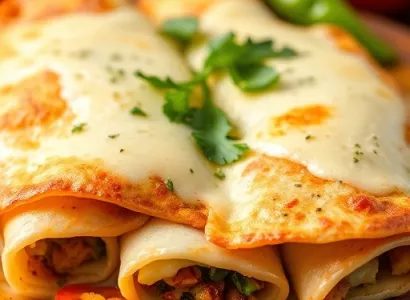 Rouleaux de tortilla italiens