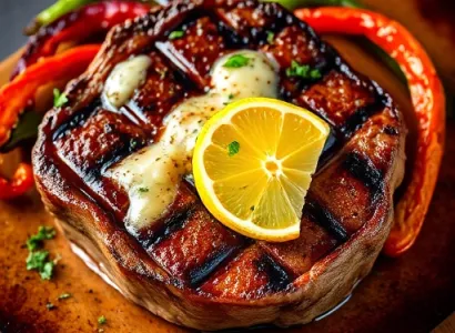 Steaks de rib eye aux épices