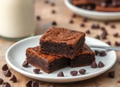 Brownies végans au chocolat