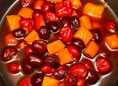 Sauce de Cranberries et Abricot
