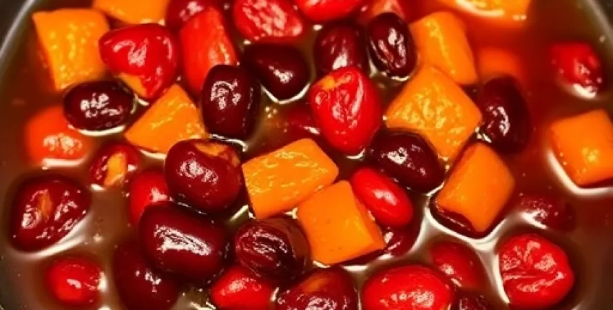 Sauce de Cranberries et Abricot