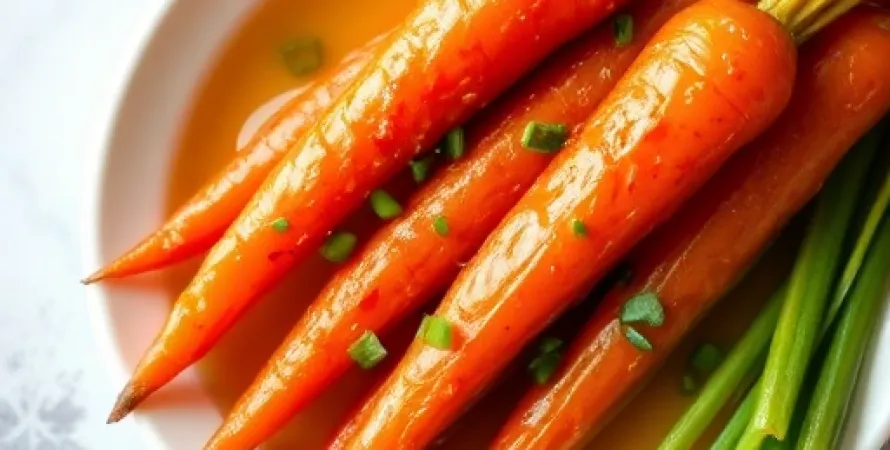 Carottes Glacées au Citron