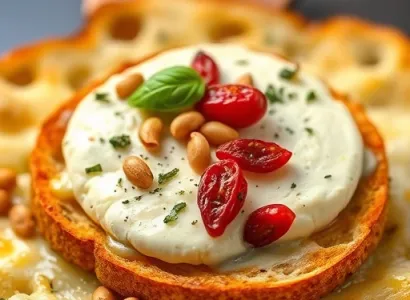 Brie aux pignons de pin