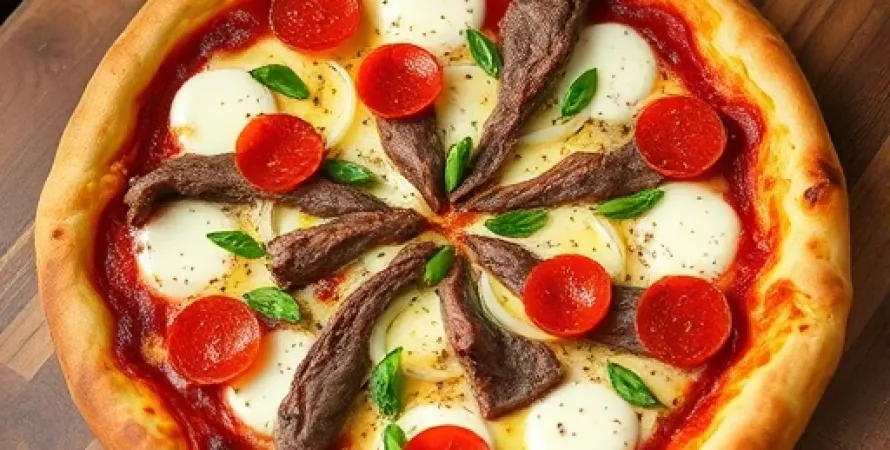 Tarte à la pizza