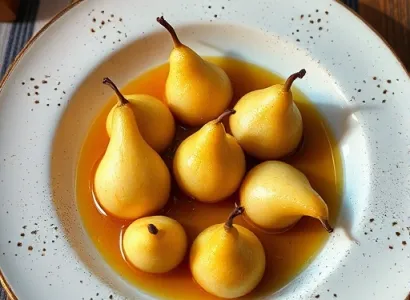 Poires au gingembre