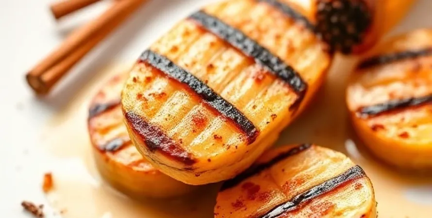 Bananes grillées au sucre de cannelle