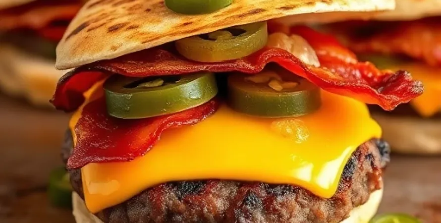 Quesadilla Burgers