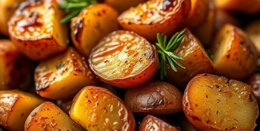 Pommes de terre caramelisées