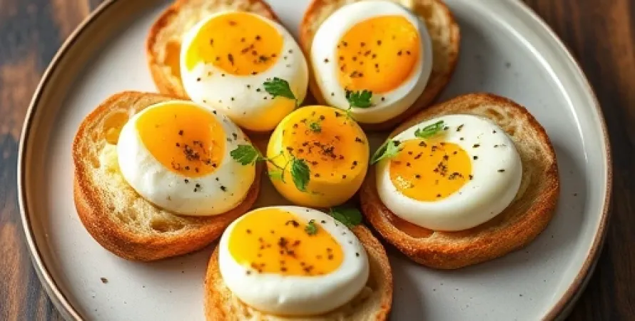 Oeufs brouillés à la ricotta et ciboulette