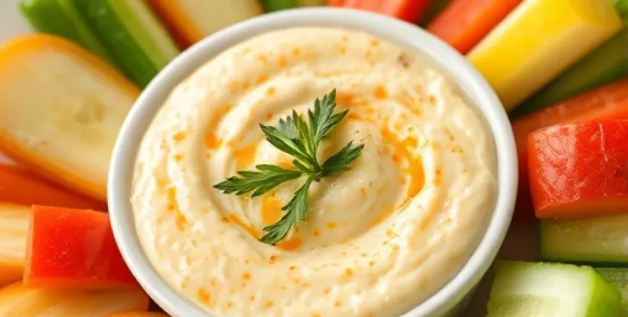 Trempe fromage pour légumes