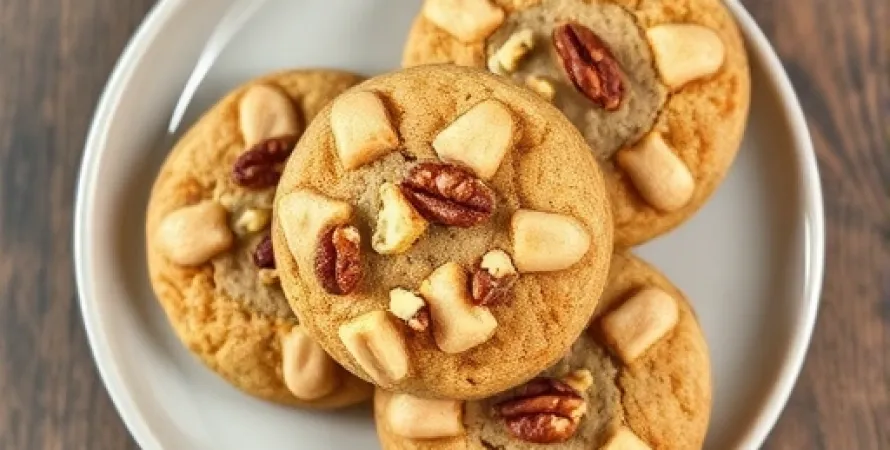 Cookies froids aux noix