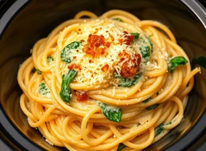 Spaghetti au fromage Monterey