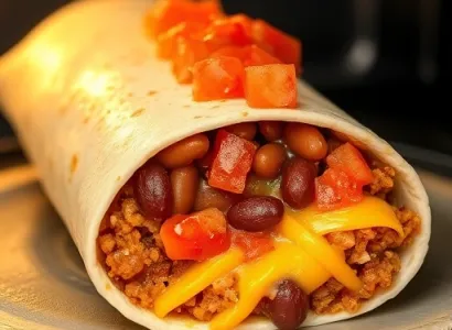 Burrito au Haricot Refrit