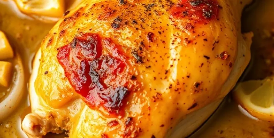 Poulet au miel et au curry