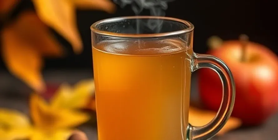 Boisson aux pommes et vinaigre de cidre