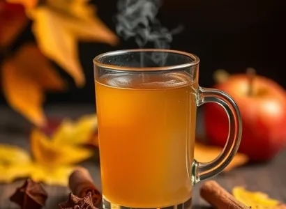Boisson aux pommes et vinaigre de cidre