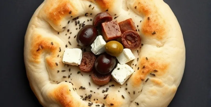 Pain pita grec
