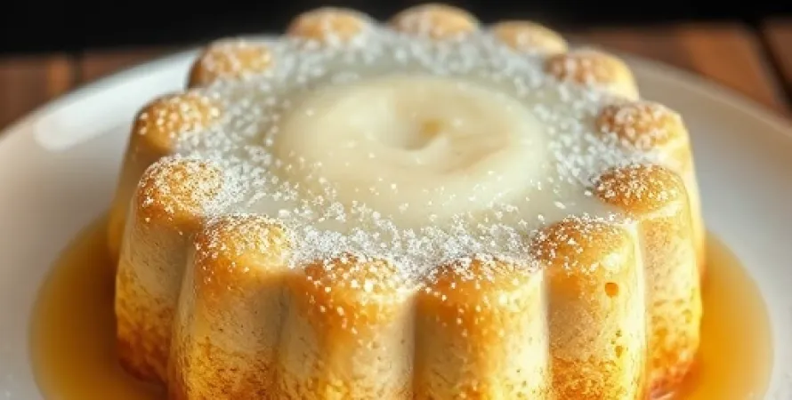 Gâteau creux au lait