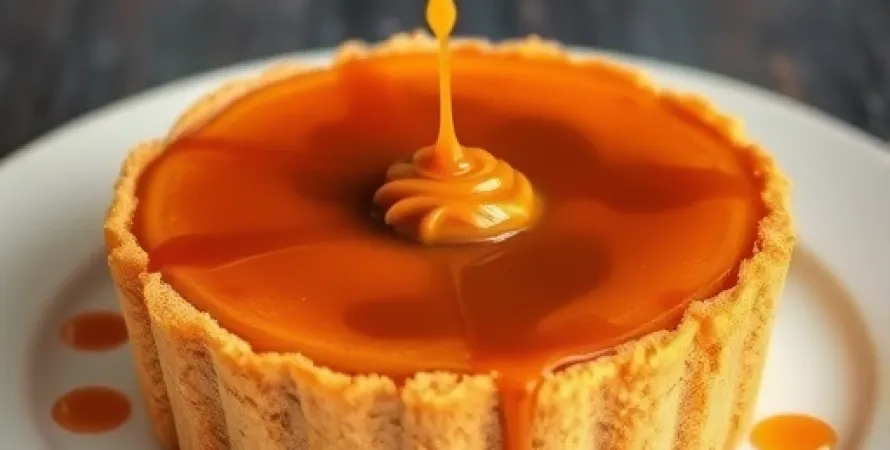 Tarte au caramel