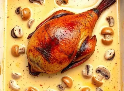 Faisan en crème