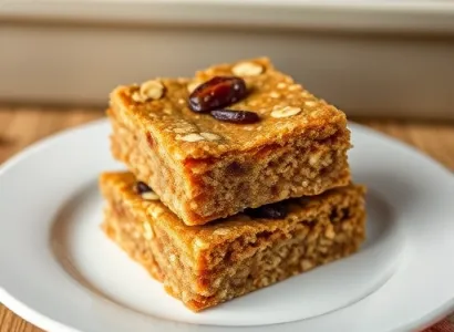 Barres de dattes sans sucre ni blé