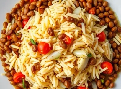 Lentilles et riz égyptiens