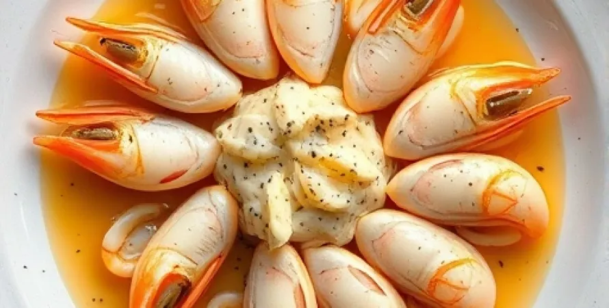 Crevettes au vanille et poivre