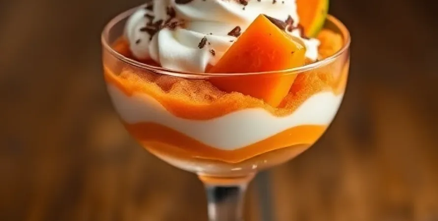Parfait de papaye