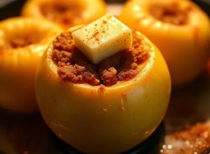 Pommes au four micro-ondes
