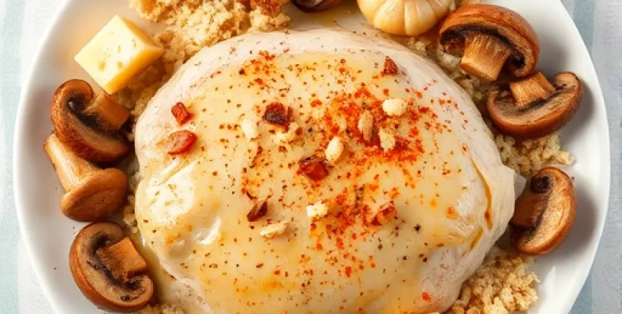Poulet crémeux aux épices