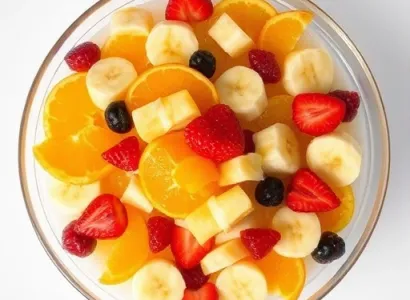 Salade de fruits gelifiés