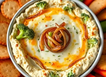 Dip au broccoli