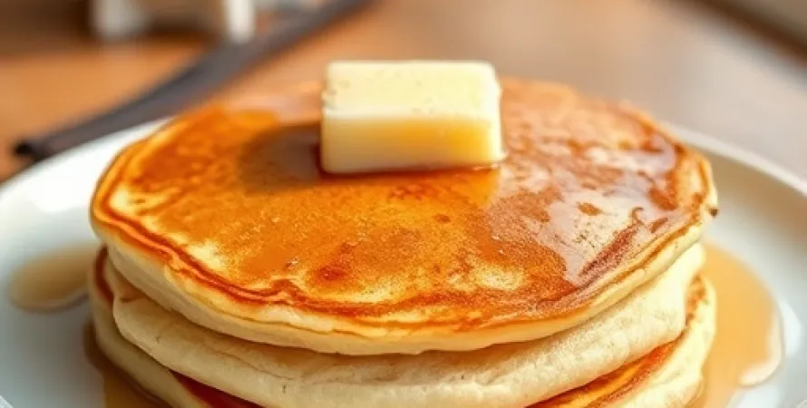 Pancake à la vanille