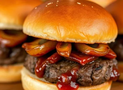 Sliders au bœuf haché
