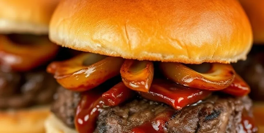 Sliders au bœuf haché