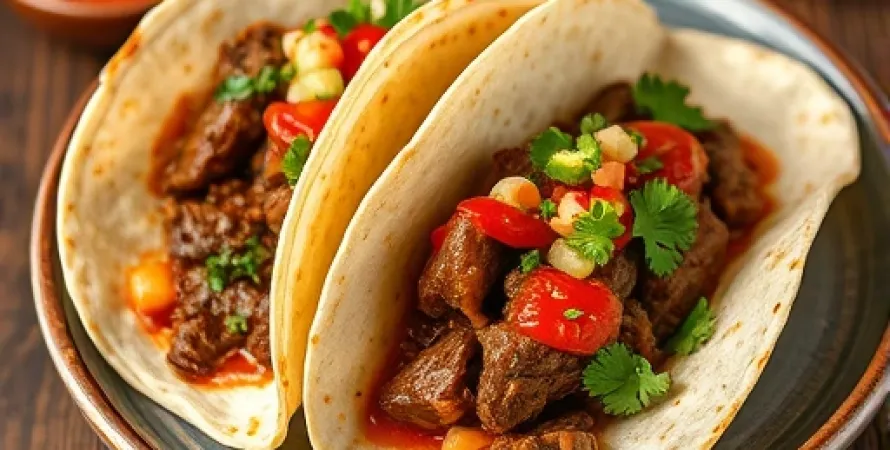 Tacos de Boeuf au Chipotle
