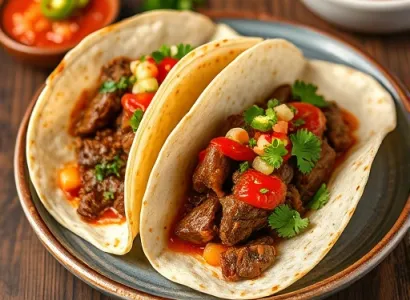 Tacos de Boeuf au Chipotle