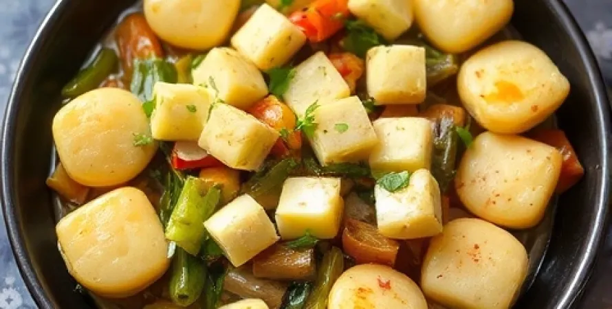 Poireaux et blettes sautés