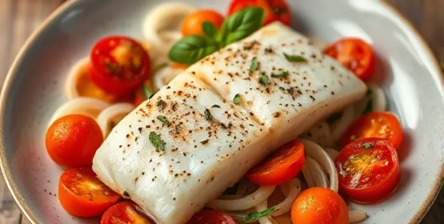 Poisson Cod au Microonde