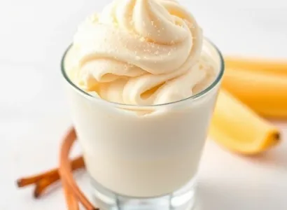 Glace fraîche à la vanille